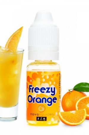 una refrescante y conocida bebida de naranja.