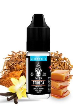 Es el clásico tribeca sabor a tabaco muy suave y propio con sales de nicotina.